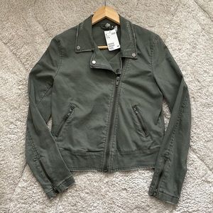 Olive jacket NWT
